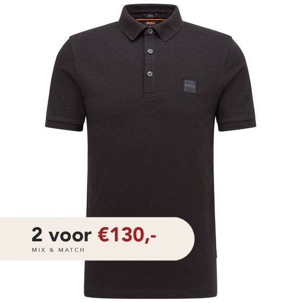 Boss Passenger Polo zwart