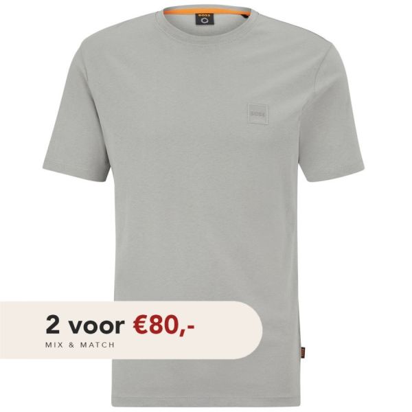 Boss Tales T-shirt Antraciet