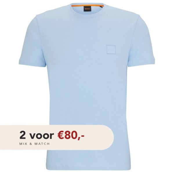 Boss Tales T-shirt licht blauw