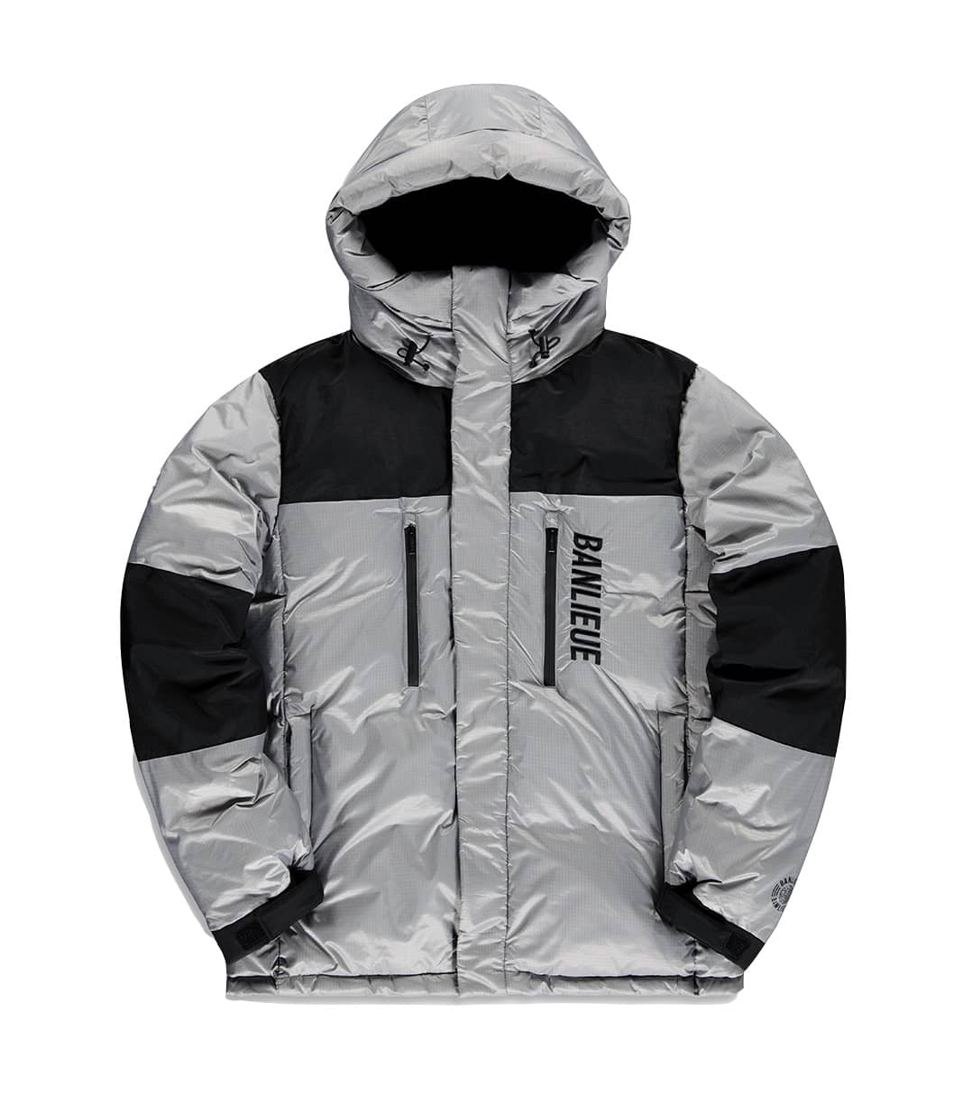 Banlieue Down Jas Grijs