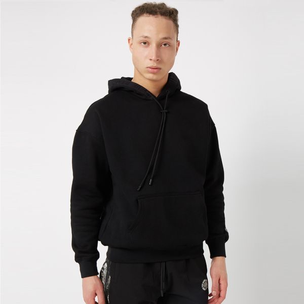 Banlieue Strap Hoodie Zwart