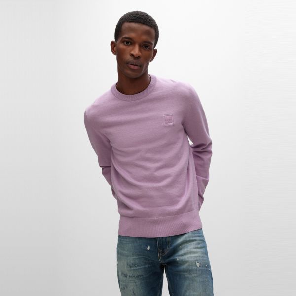 Boss Kanovano Sweater Paars