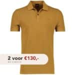 boss prime polo bruin