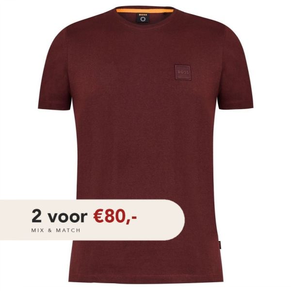 Boss Tales T-shirt bordeaux