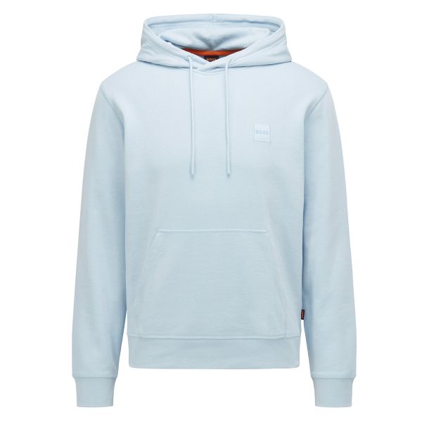 Boss Wetalk Hoodie Licht Blauw
