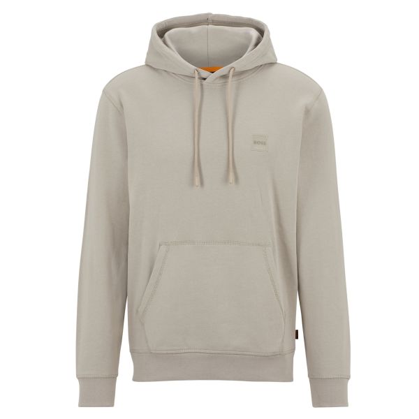 Boss Wetalk Hoodie Licht Grijs