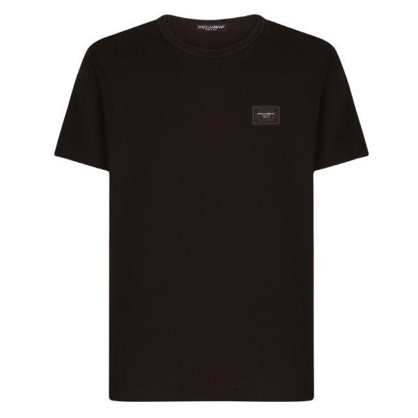 Dolce & Gabbana Branded Tag T-shirt Zwart