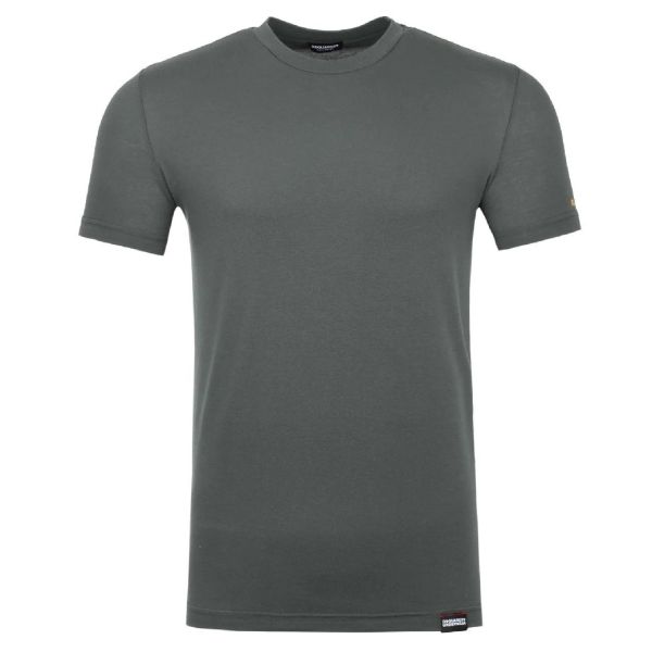 Dsquared2 Basic T-shirt Donker Groen