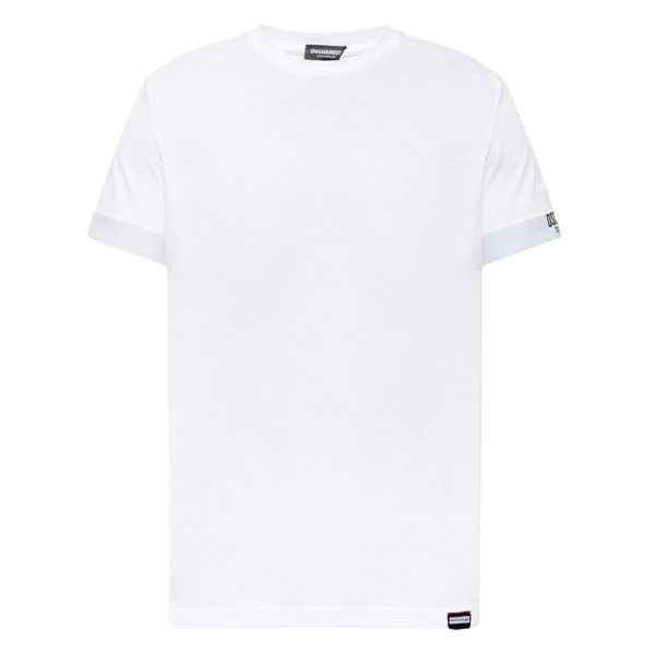 Dsquared2 Ceresio Basic T-shirt Wit