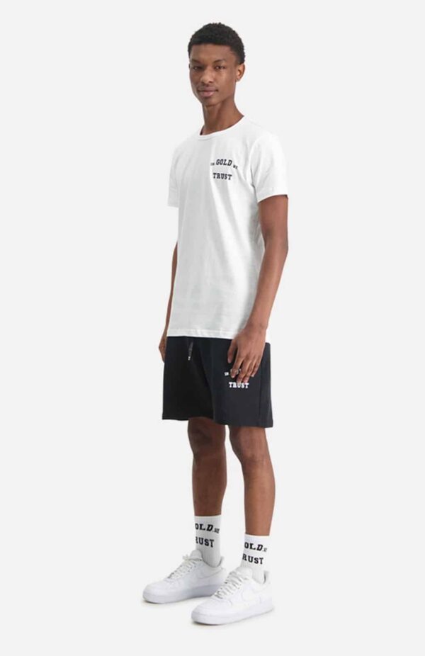 In Gold We Trust Basic T-shirt Wit