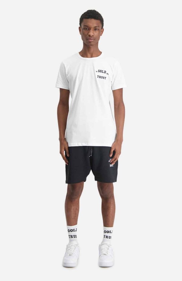 In Gold We Trust Basic T-shirt Wit