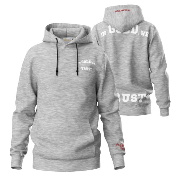 In Gold We Trust The Notorious Hoodie Grijs