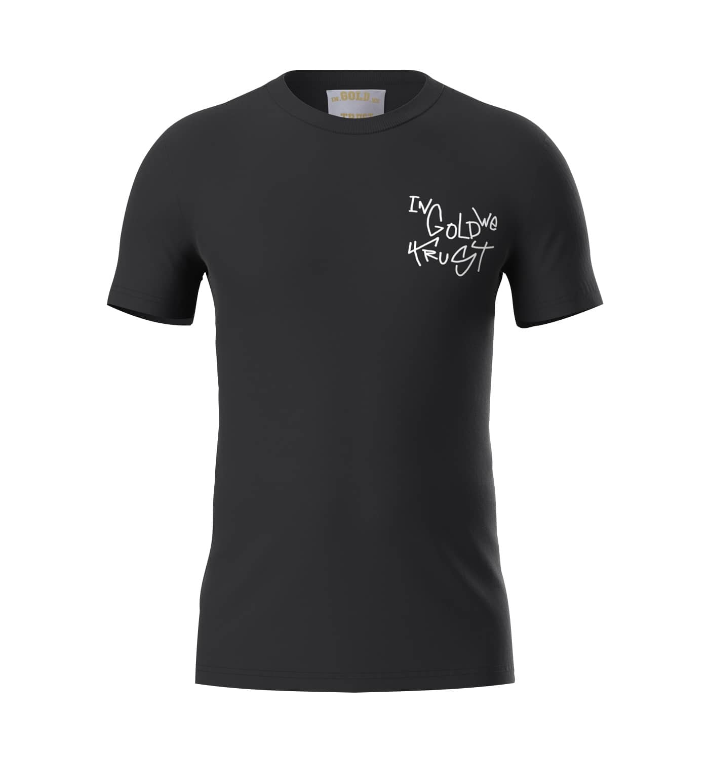 In Gold We Trust The Koston T-shirt Zwart IGWTT-053