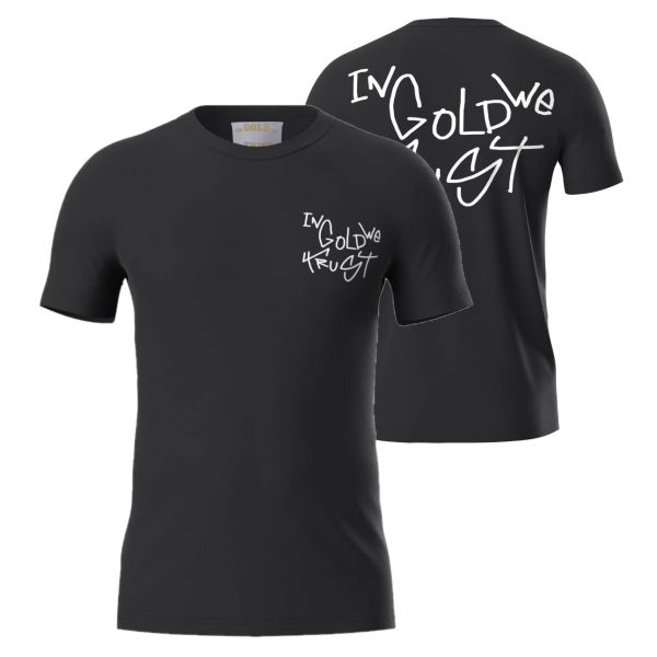 In Gold We Trust The Koston T-shirt Zwart