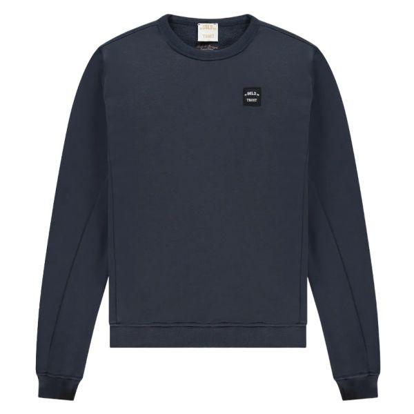 in gold we trust the lifetime sweater blauw