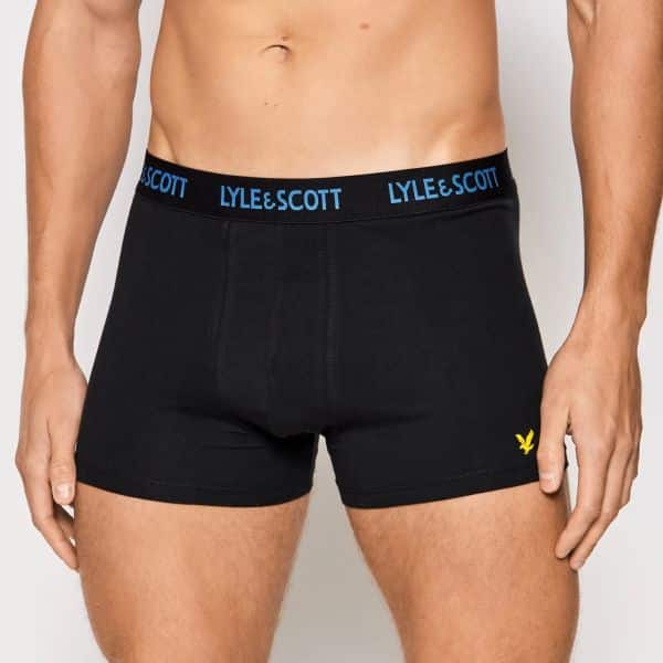lyle scott 3pack boxer zwart