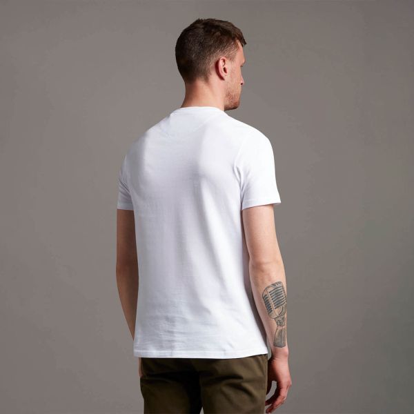 Lyle & Scott Plain T-shirt Wit