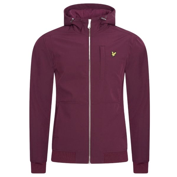 Lje。！！ Lyle & Scott Softshell Jack Bordeaux | Mezaldy.com