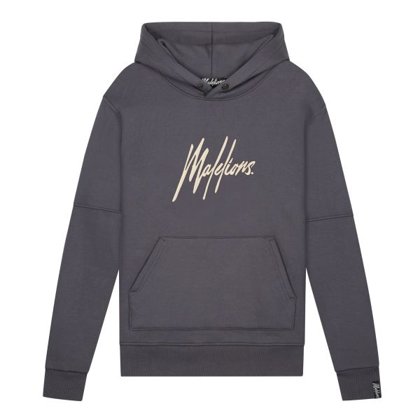 Malelions Essentials Hoodie Antraciet