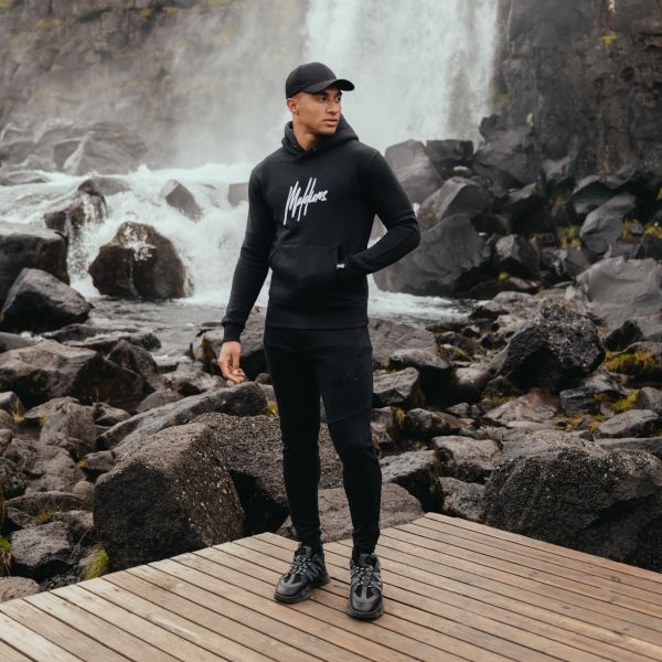 Malelions Essentials Hoodie Zwart
