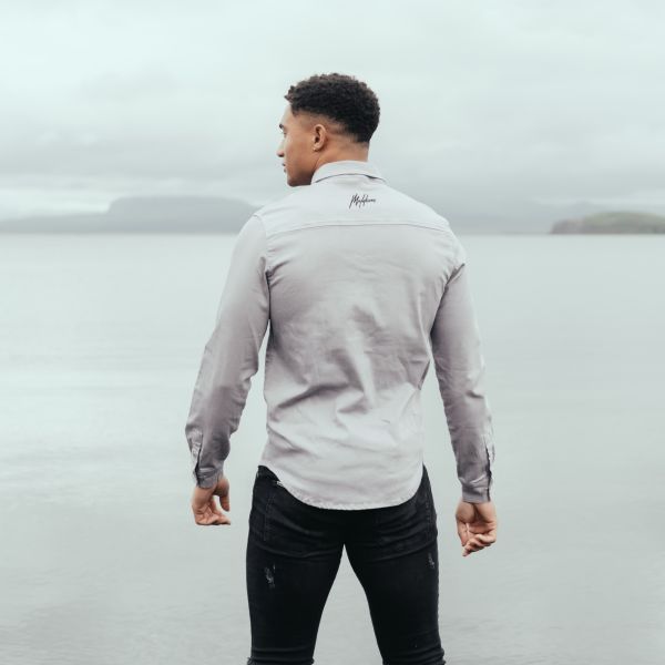 Malelions Jake Overhemd Grijs