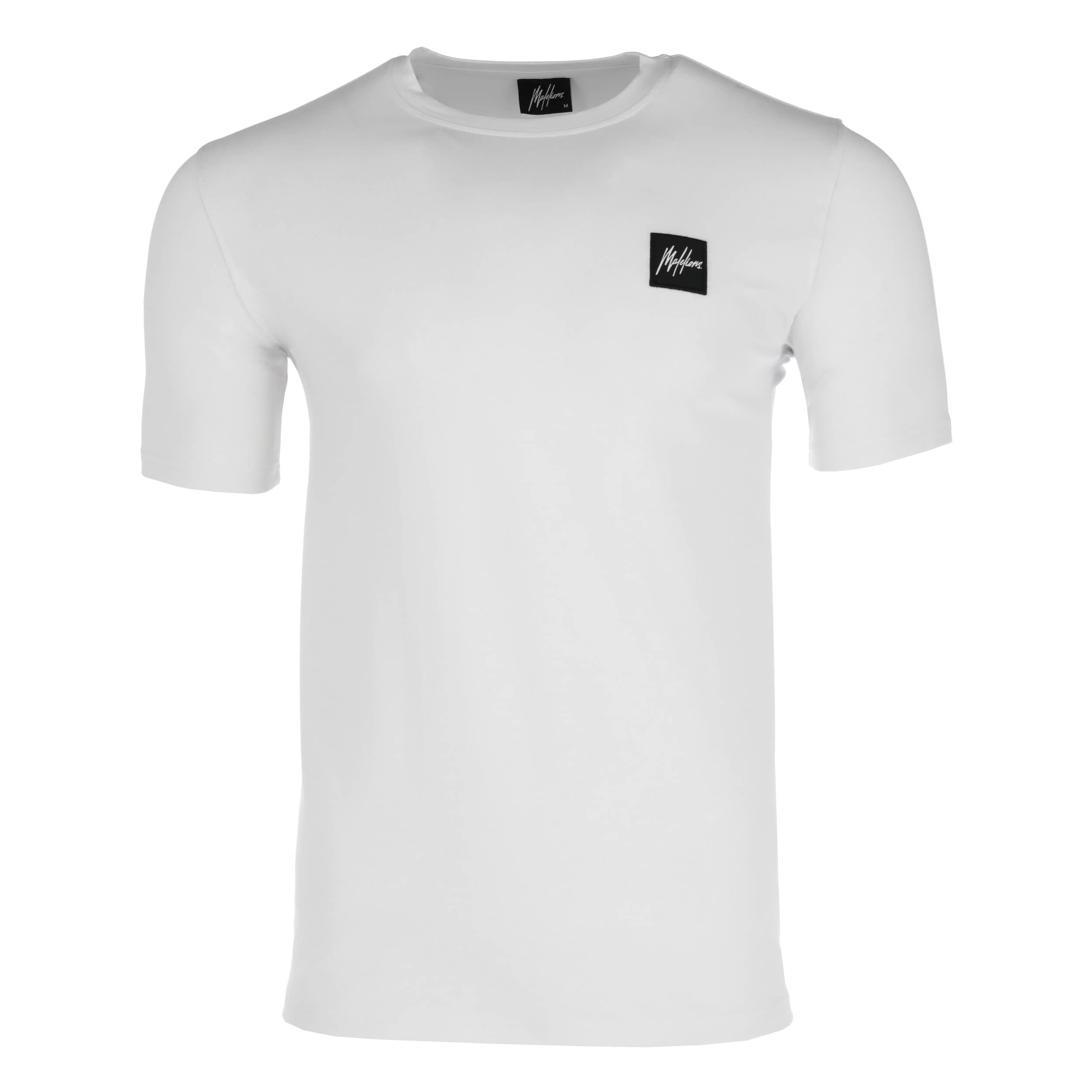 Malelions Patch T-shirt Wit