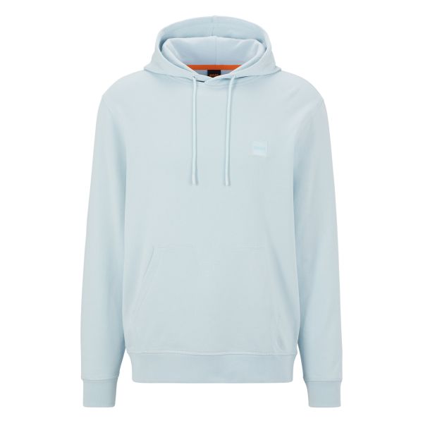Boss Wetalk Hoodie Licht Blauw
