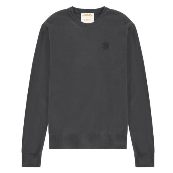 In Gold We Trust The Majority Sweater Antraciet