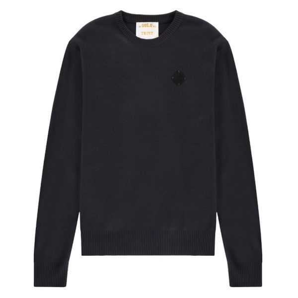 In Gold We Trust The Majority Sweater Navy