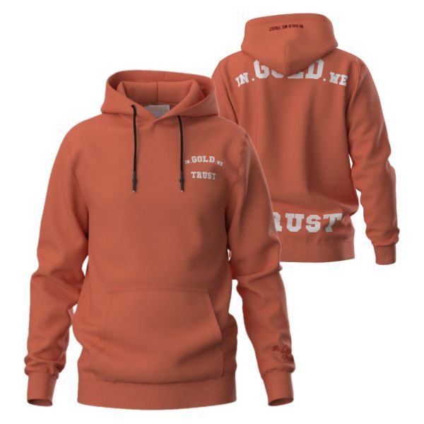 In Gold We Trust The Notorious Hoodie Rood