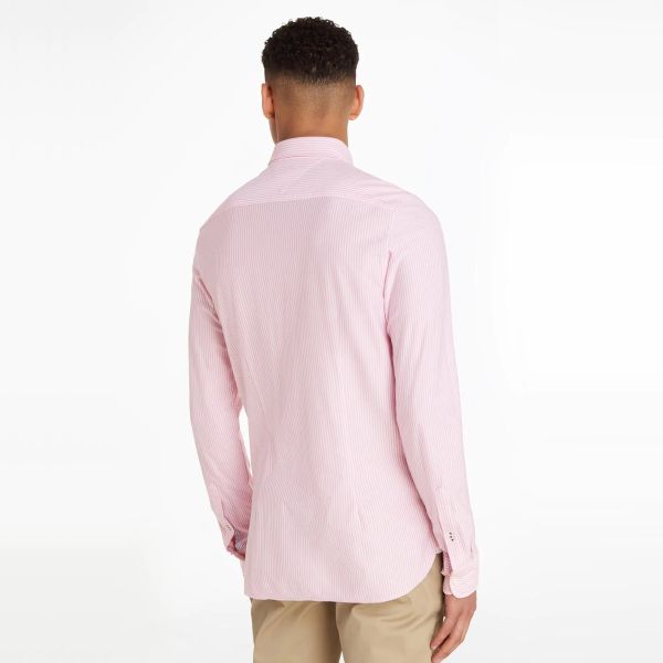 Tommy Hilfiger Striped Overhemd Roze