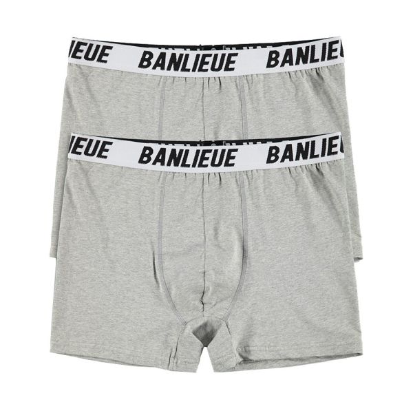 Banlieue Boxer 2-Pack Grijs