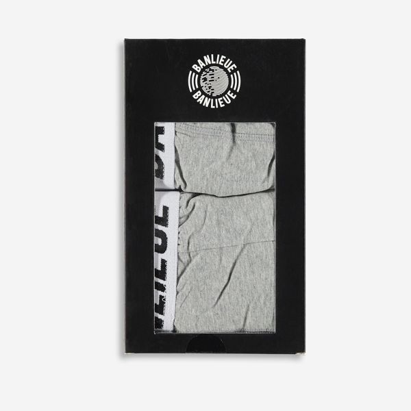 Banlieue Boxer 2-Pack Grijs
