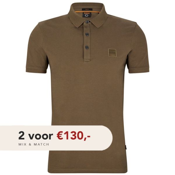 Boss Passenger Polo bruin