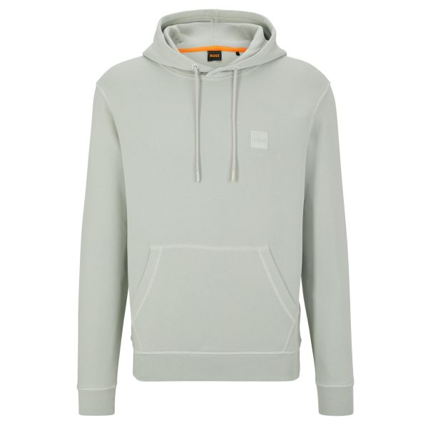 Boss Wetalk Hoodie Licht Grijs