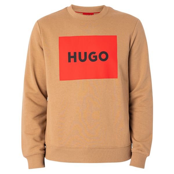 Hugo Duragol Sweater Beige