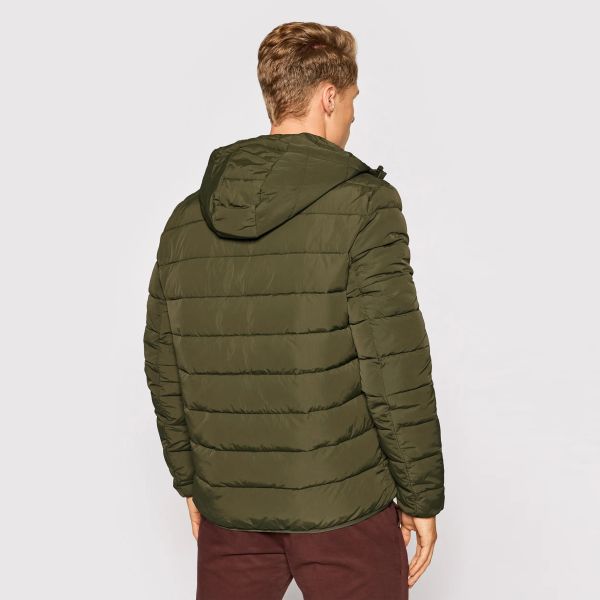 Lyle & Scott Puffer Donker Groen