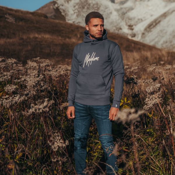 Malelions Essentials Hoodie Antraciet