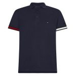 Tommy Hilfiger Flag Sleeve Polo Navy