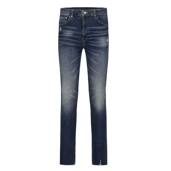 flaneur homme cut off skinny jans donker blauw