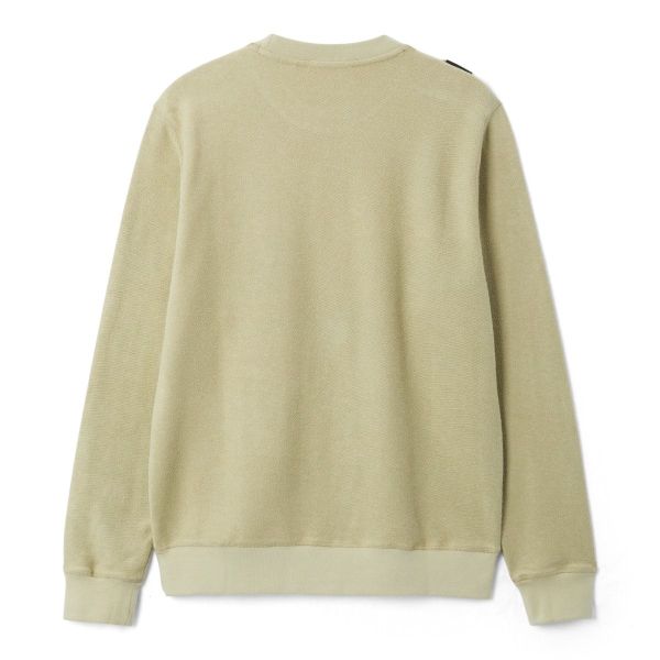 Mastrum Rev Loopback Sweater Licht Groen
