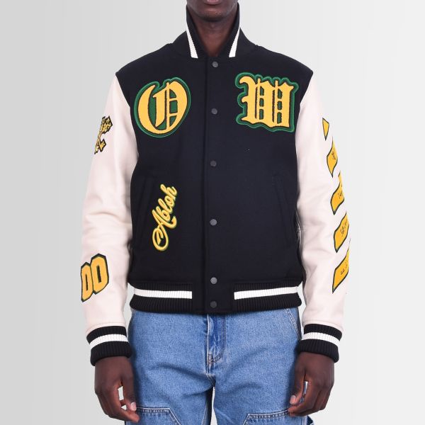 Off-White Graphic Varsity Jack Zwart