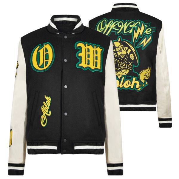 Off-White Graphic Varsity Jack Zwart