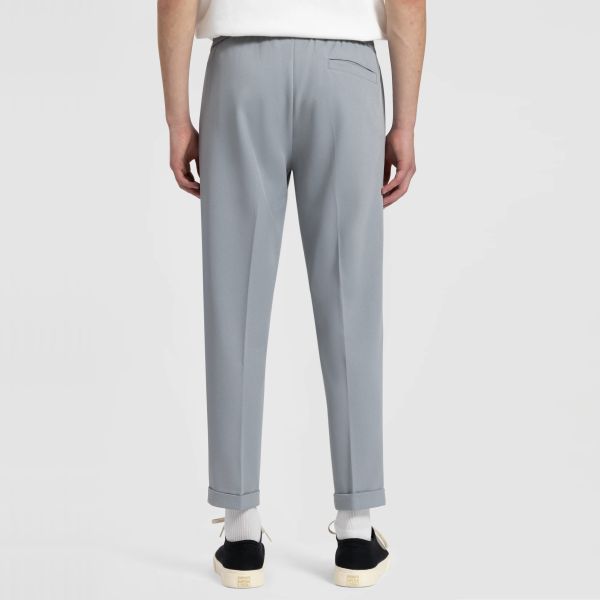 Olaf Slim Elasticated Broek Licht Grijs
