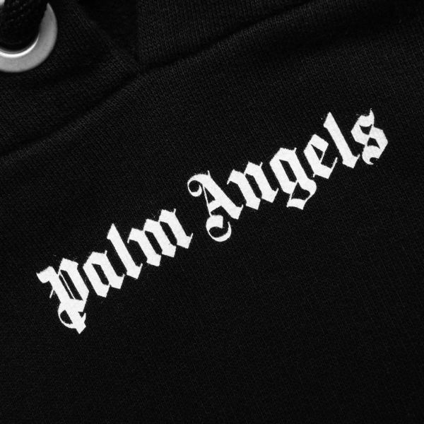 Palm Angels Classic Logo Over Hoodie Zwart | Mezaldy.com