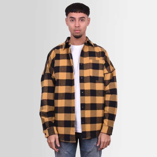 Palm Angels Classic Logo Overshirt Goud