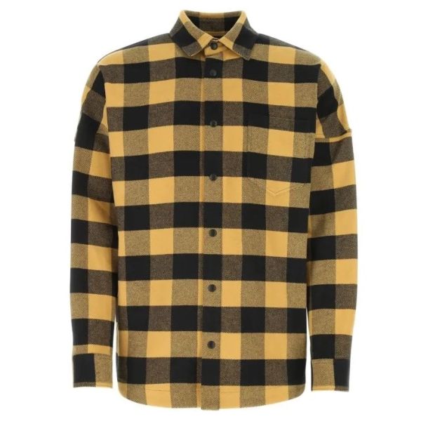 Palm Angels Classic Logo Overshirt Goud | Mezaldy.com