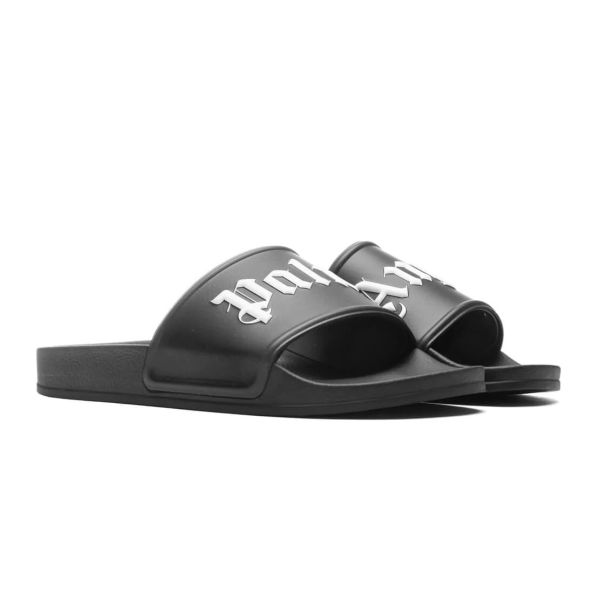 Palm Angels Pool Slippers Zwart