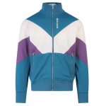 Palm Angels V Colorblock Track Vest Blauw