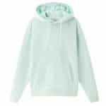 woolrich varsity hoodie licht groen